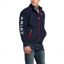 ARIAT Herren New Team Softshell Jacket - Navy