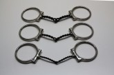 SS Twisted Wire D – Ring Snaffle Bit 109
