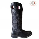 Hanton Cavalier Boots Schwarz Strauß