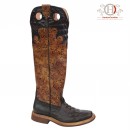 Hanton Cavalier Boots - Croco