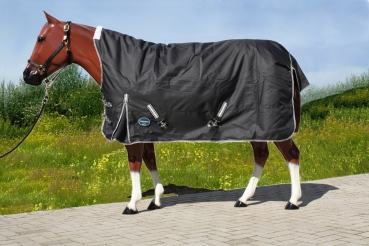 "TOUGH HORSE"-Regendecke - Half Neck - 1200D -atmungsaktiv 