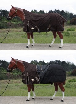 "TOUGH HORSE" Half Neck 1680D 100g 135 cm / 76"