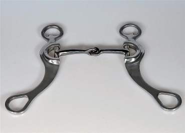 Alu Shank Snaffle Bit - Copper 