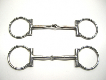 SS D-Ring Snaffle  Kupfer Inlay 5,5 Zoll (13,97cm)