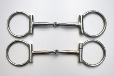 SS Brushed D-Ring Snaffle 