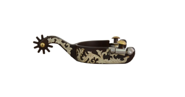 Spurs antik floral 
