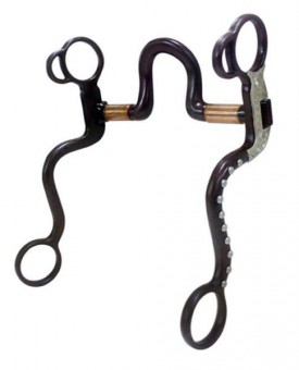 Flat Spoon black Steel bit / S shank