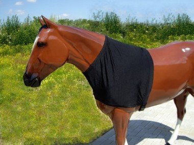 Stretch Rug - Hals/Schulter – S / M / L / XL - Schwarz 