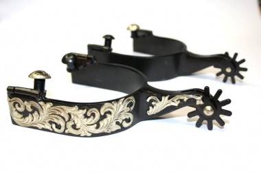 KY Show Sporen - Black mit Silver - Typ 7 