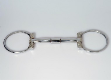 Billy Allen  Snaffle Bit - mit Silber - Show 5,5"