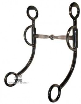 BS Snaffle Bit with Shanks 4,5" = 11,43cm