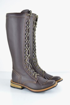 Secchiari Marietta (Zipp) grained choco 
