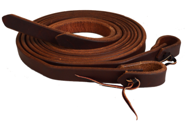3/4" Split Reins aus Herman Oak Leder 