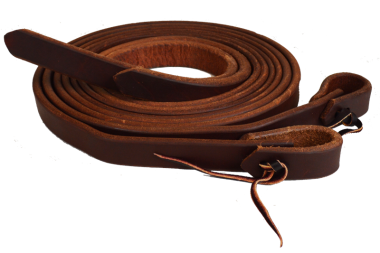 3/4 Inch Split Reins aus Herman Oak Leder 