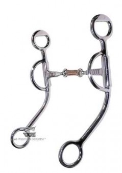 Shank Snaffle with Cricket 5,0" = 12,70cm