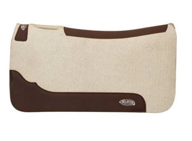 WEAVER Contoured Steam Pressed Merino Wool Felt Saddle Pad 